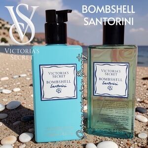 Victoria's Secret Bombshell Santorini Lotion Set